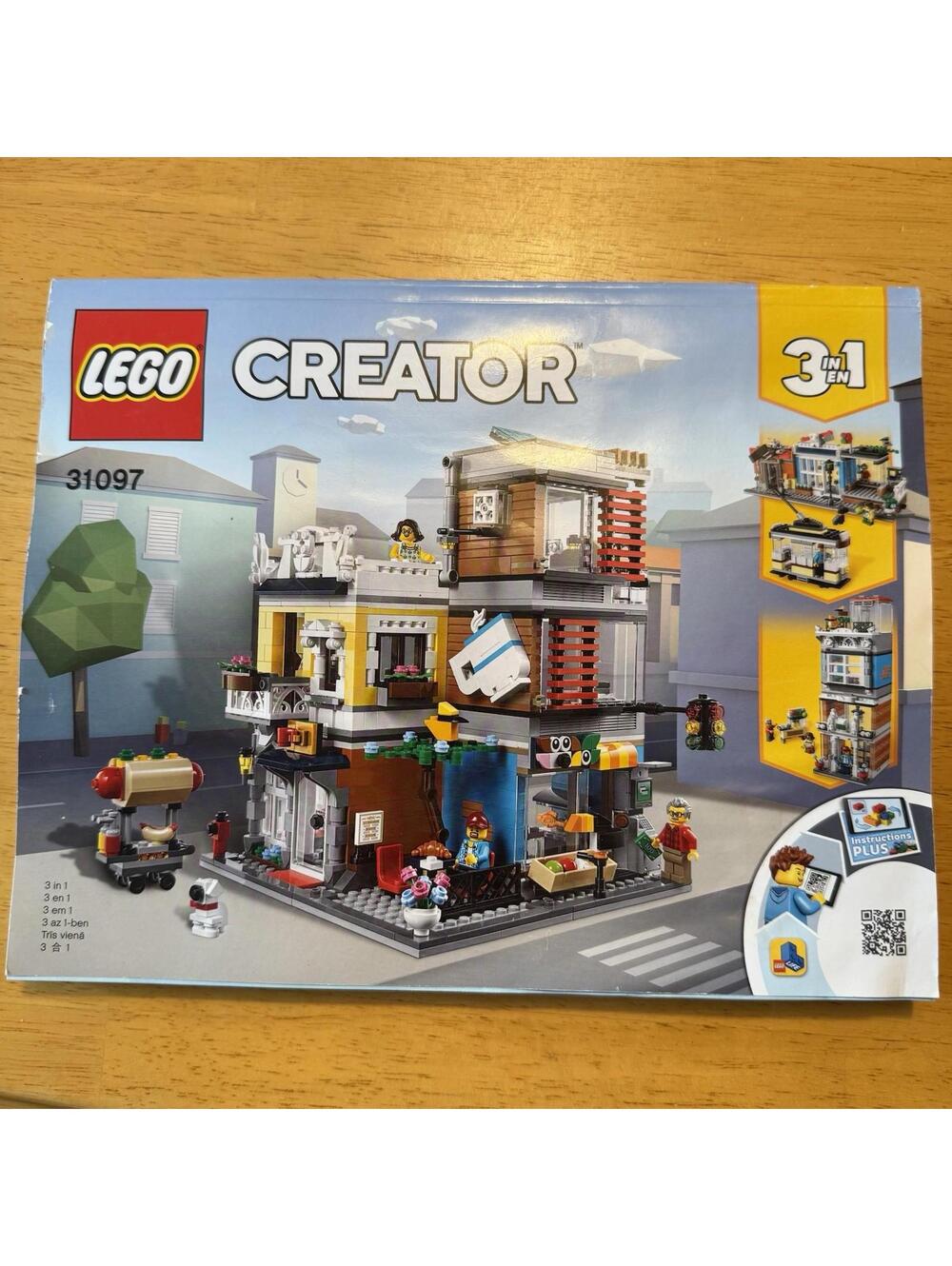 LEGO Instructions Manual Book For Creator 31097 Town House Pet Shop And Cafe